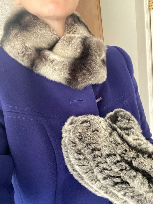 Продам варежки из меха кролика