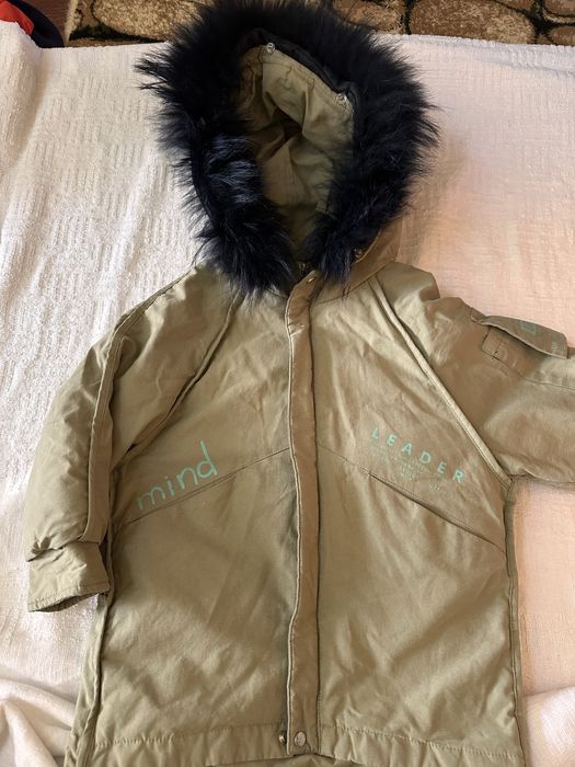 Натуральный пуховик детский