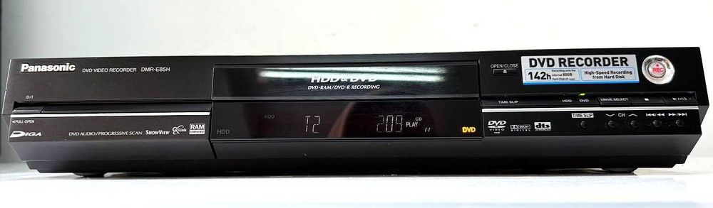 Panasonic DMR-E85H DVD Recorder – HDD 80GB – Made in Germany – Statie Digitalizare