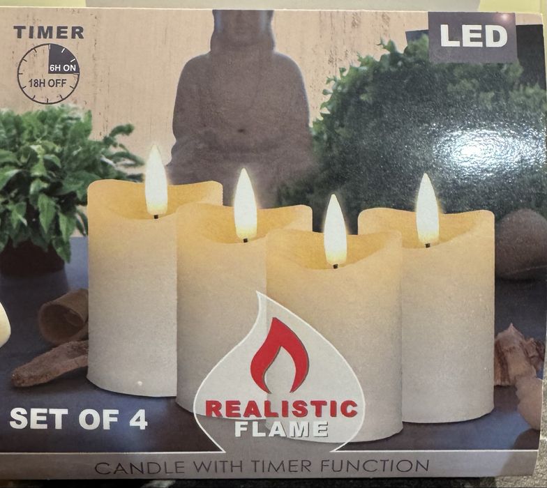 Lumanari LED cerate