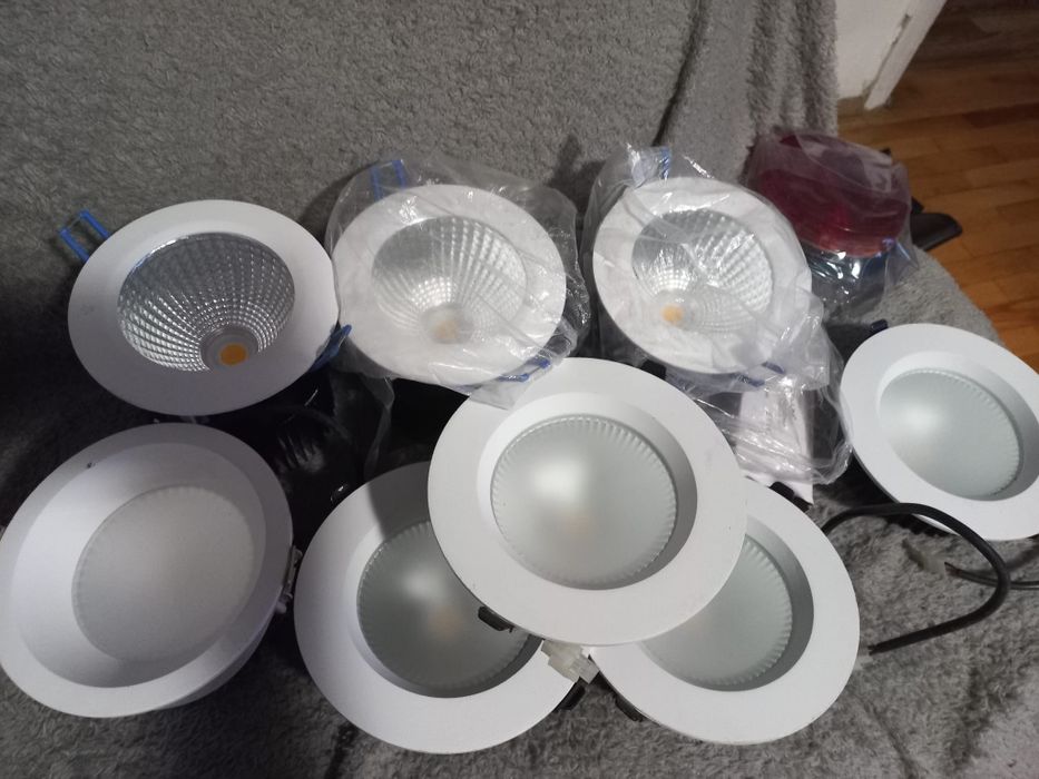 Spoturi led medi si mari noi încastrate