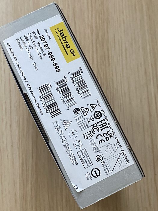 Casti Jabra Evolve 2 Buds - sigilate