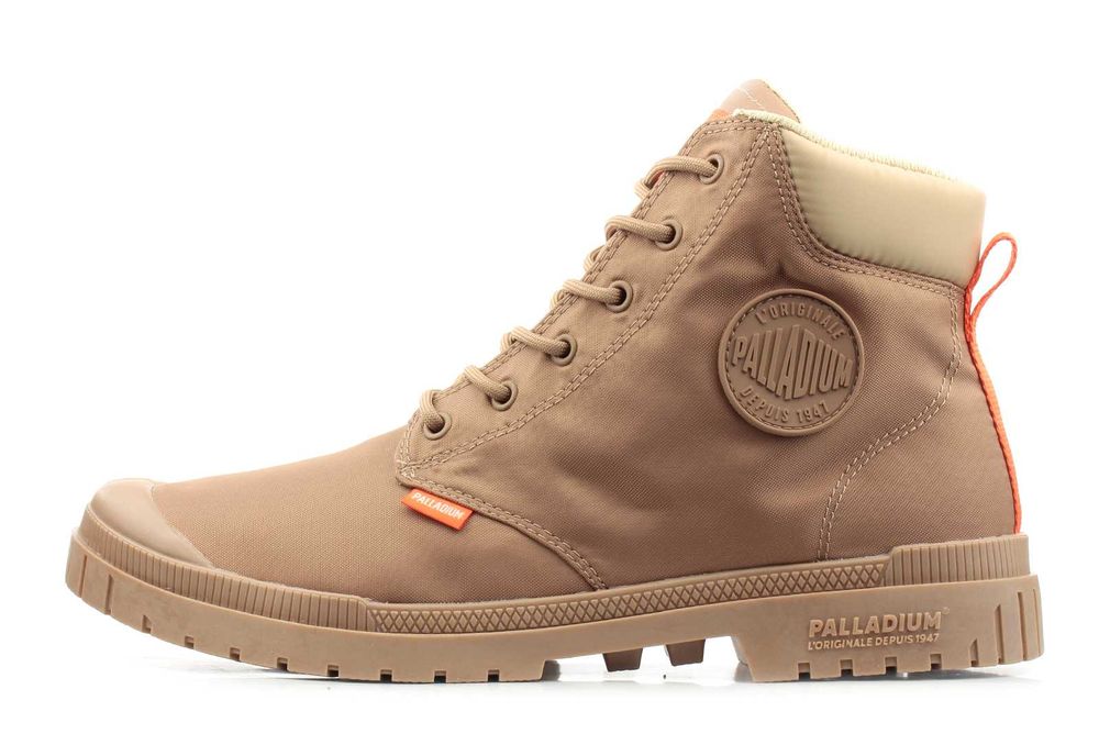 Palladium Pampa, Waterproof, maro nisip, 43, noi, in cutie