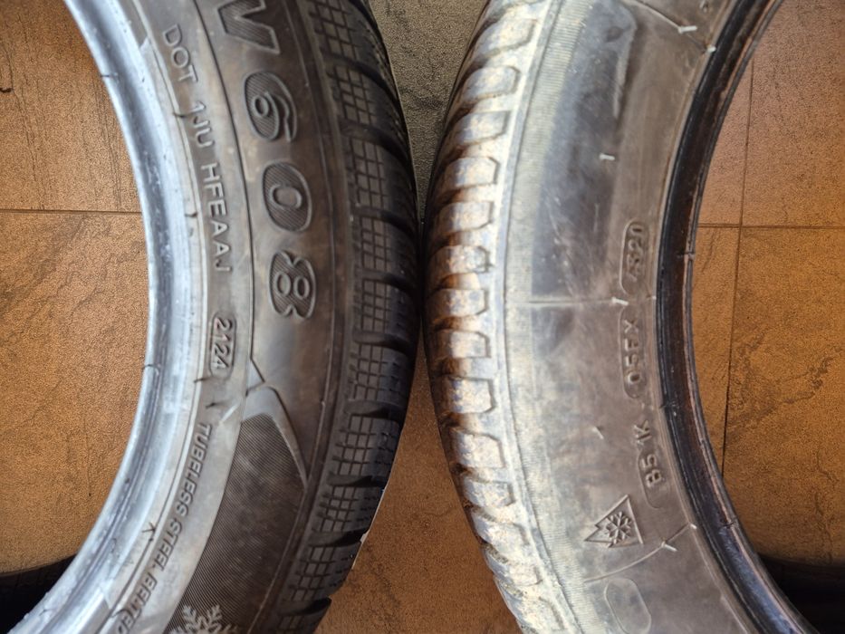 Vând cauciucuri 195/55/16 M+S 2și2 buc Import Germania