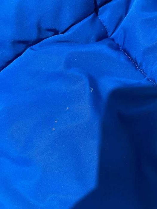 Geaca iarna lunga albastra