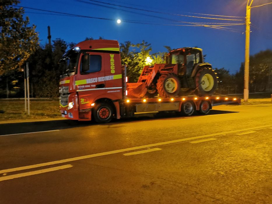 Tractari auto  utilaje