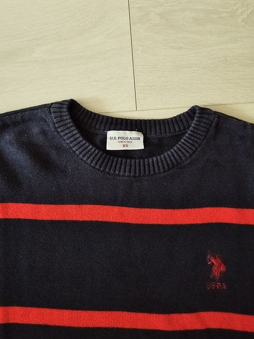 Pulover bleumarim US Polo, XS