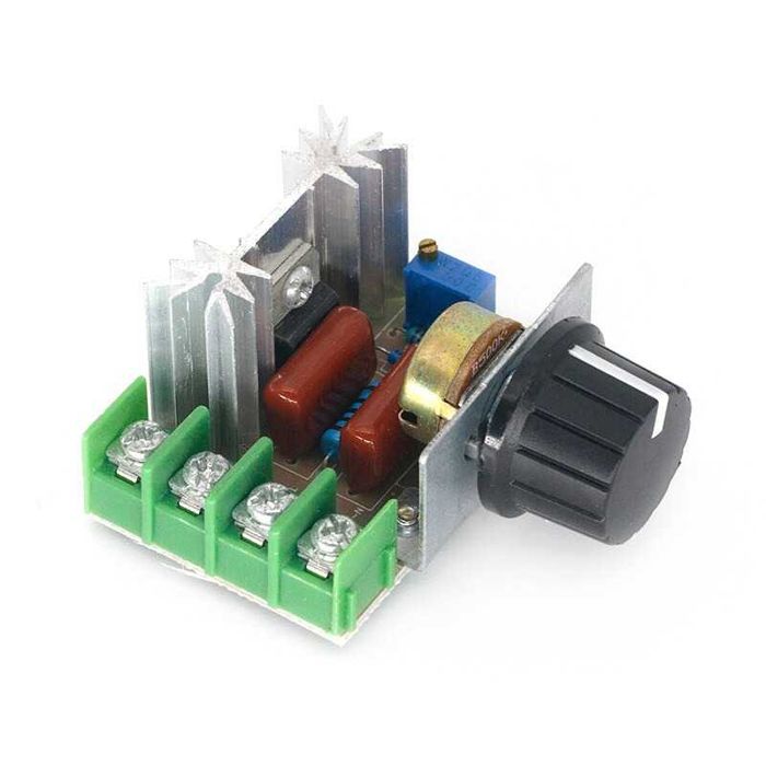 Фазов регулатор на мощност до 2000W, 220V, Димер, Регулатор на обороти