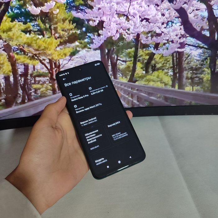 Redmi note 9 pro sotiladi dastavka bor