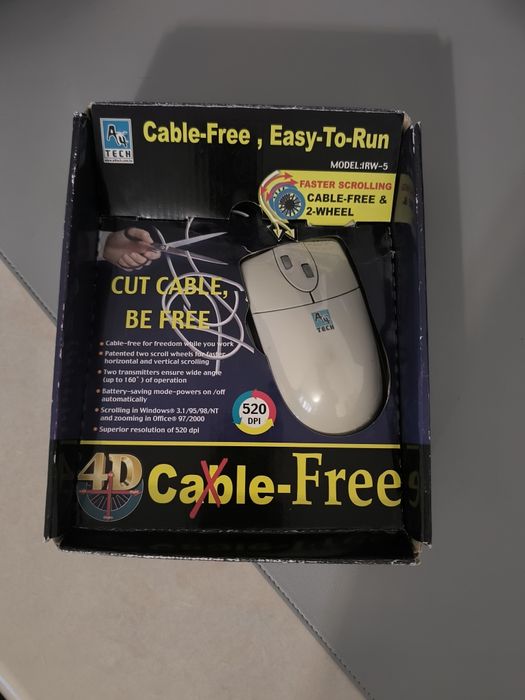 Новая беспроводная мышь A4Tech, модель IRW-5