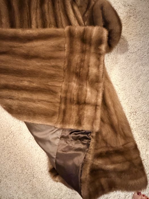 Haina blana nurca premium Italia