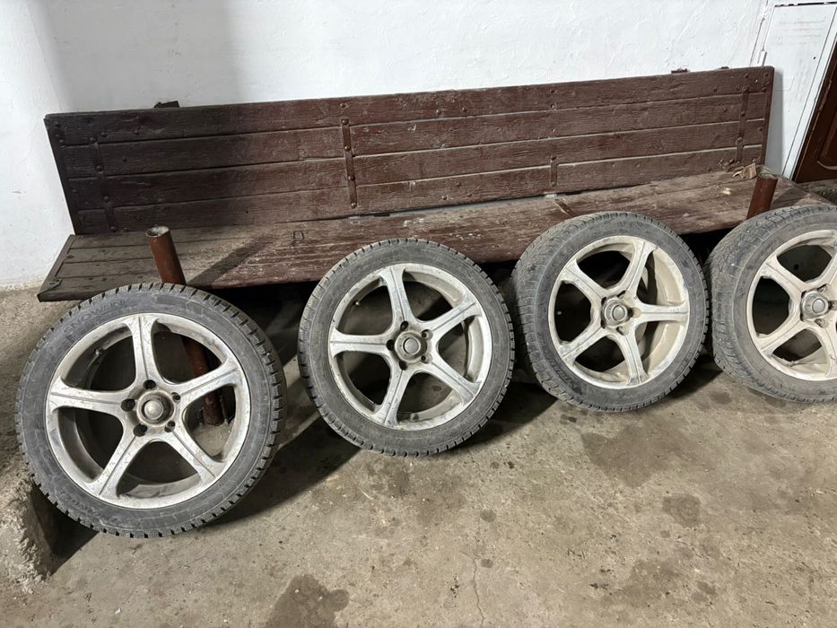 Диски и резины на мерседес зимние