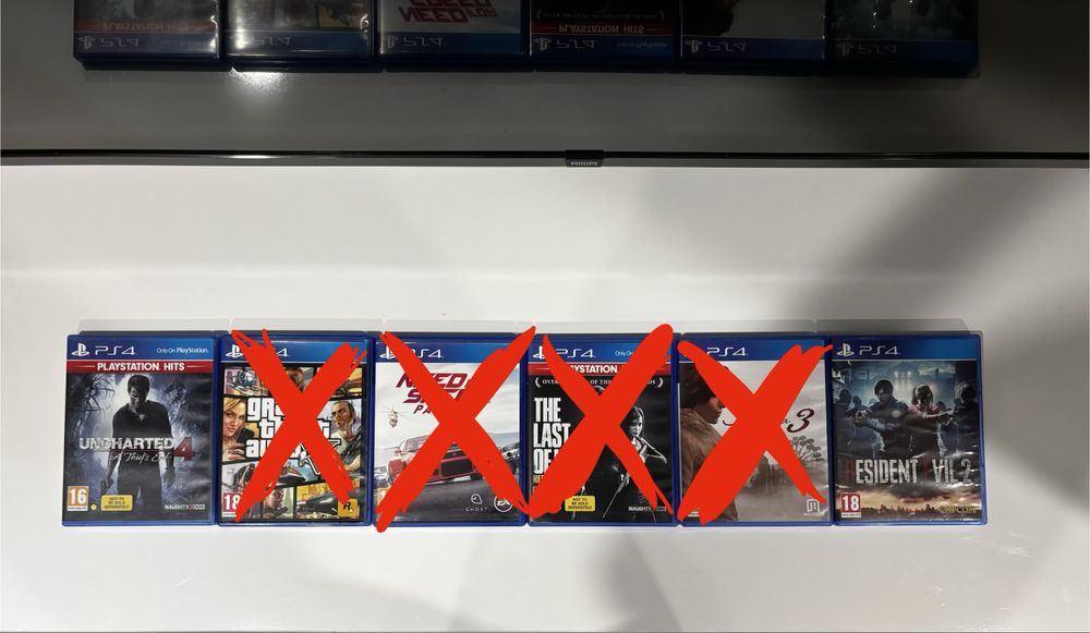 PS4 игри (оригинални дискове) – перфектно състояние!