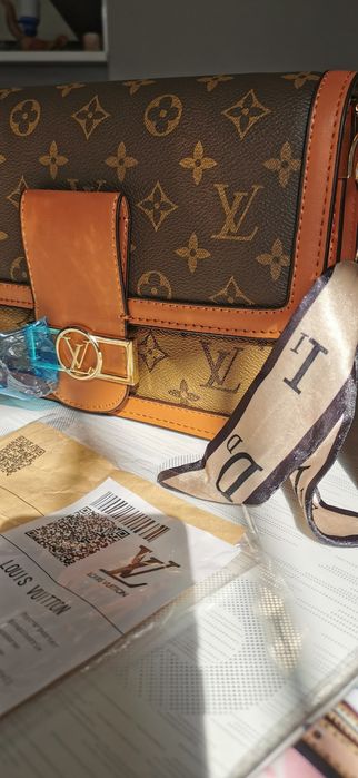LOUIS VUITTON дамска кожена чанта