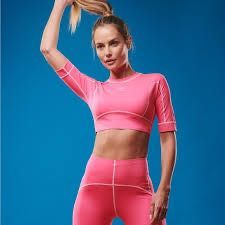Оригинално късо спортно горнище Adidas by Stella McCartney.