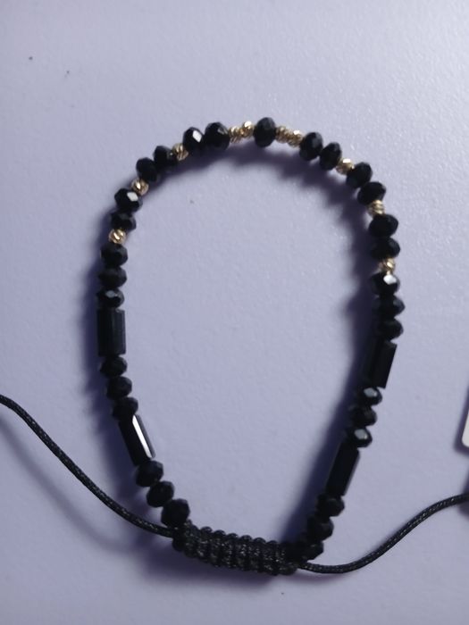 Bratara onix si aur ( Bilute onix- Cub onix )