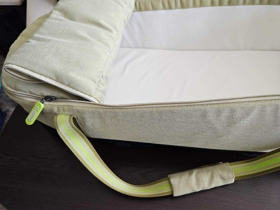 Cybex Cocoon S, кош за новородено, цвят Nature Green