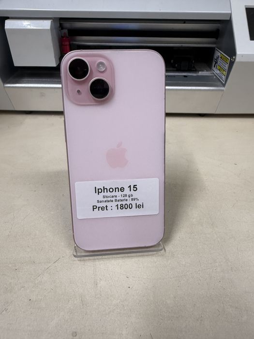Iphone 15 / 128 gb / 99% baterie / garantie