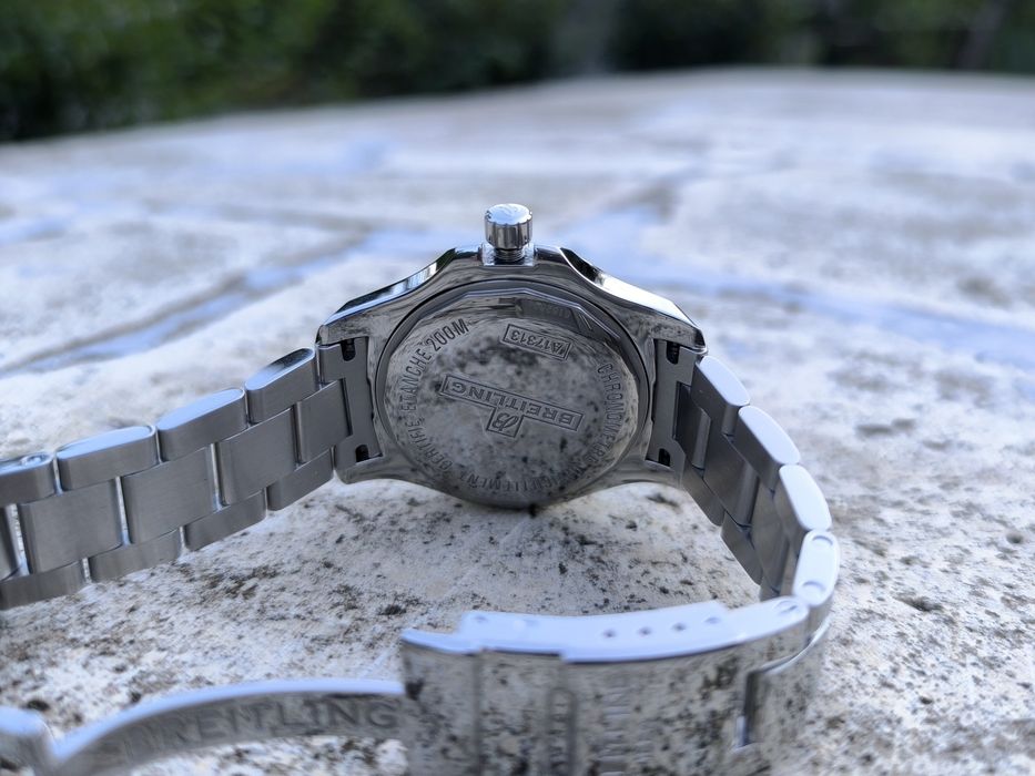 Breitling Colt 41 Automatic Stratus Silver