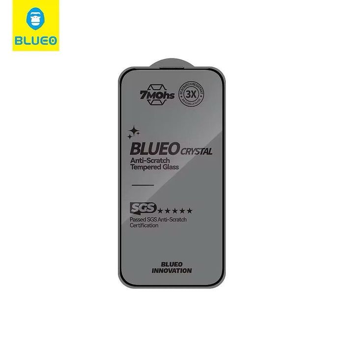 Blueo crystal anti-scratch tempered glass iphone 16 pro max