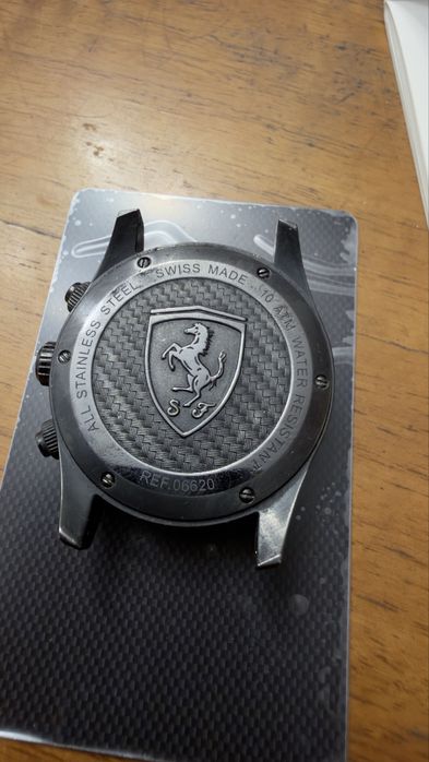 Ceas Ferrari Scuderia Paddock Cronograph Carbon