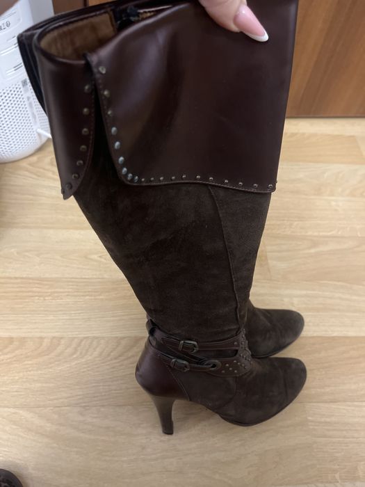 Cizme piele caprioara marime 37