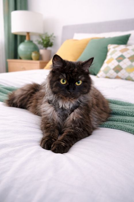 Кошка ЛУНАРИ ищет семью.