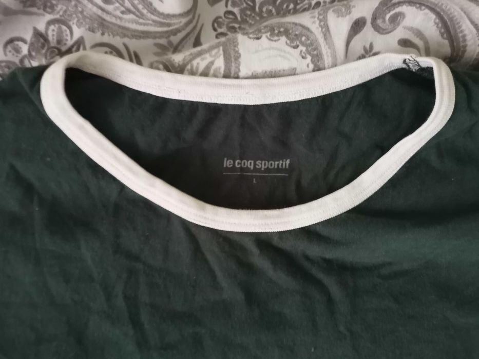 Мъжка зелена тениска Le Coq Sportif