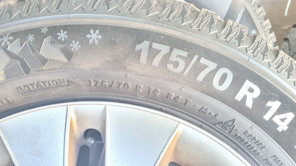 Set roti M+S 175/70 R14 * Vw Polo * Ibiza * Fabia