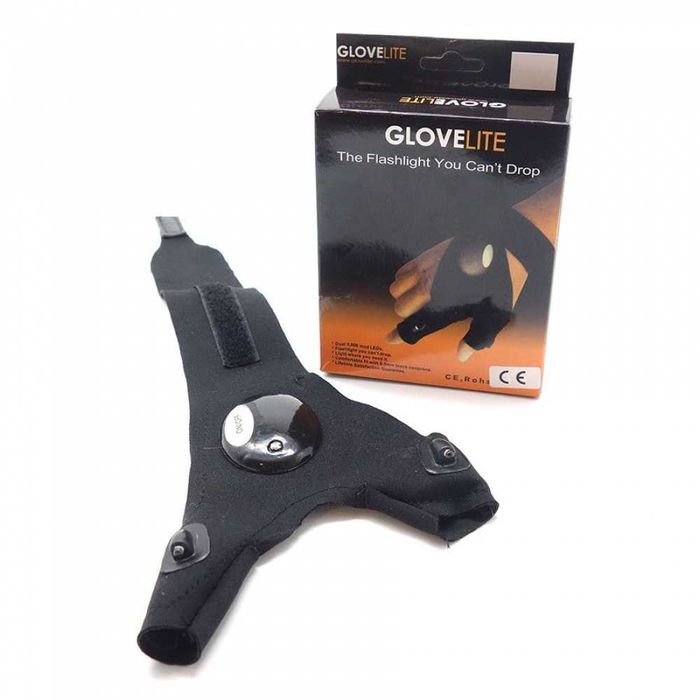 Manusa cu 2 degete si lumini LED