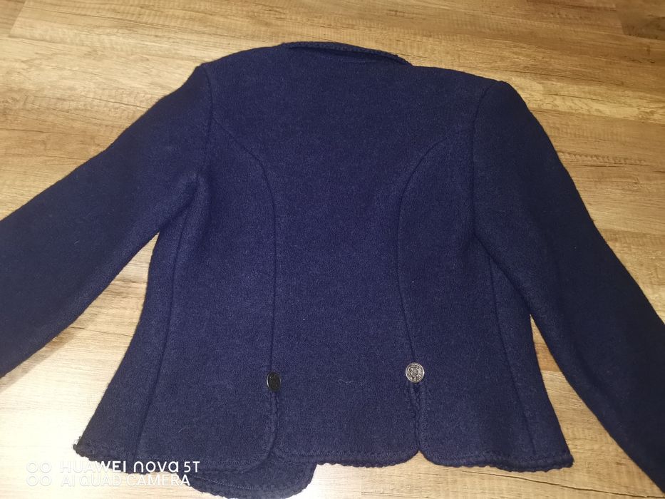 Sacou vintage din 100% lână virgina