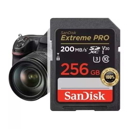 SanDisk 256GB SDXC Extreme PRO 200MB/s
