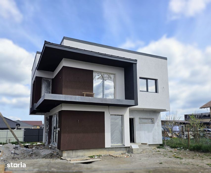Casa individuala cu 4 camere, teren 400mp, Izvor