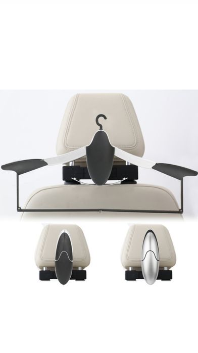 Umeras auto pentru haine, costum, pliabil, prindere tetiera