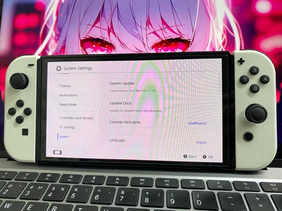 Nintendo Switch Oled прошитый