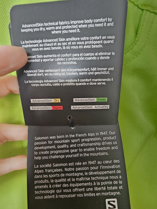 Salomon ski панталон XS