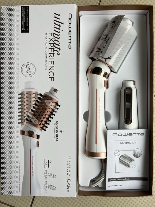 Perie rotativă cu aer cald  ROWENTA - Brush Activ