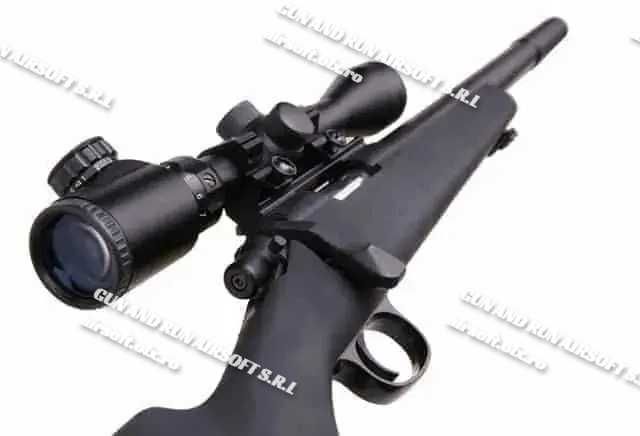 Pusca [METAL] Cu Aer Comprimat, Arc,Lunetă Inclusă Calitate Superioară