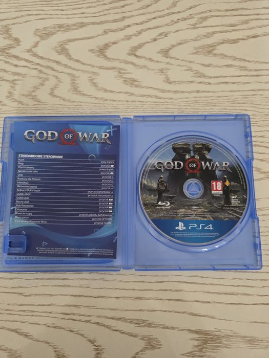 Диск ps4 God of war 2018