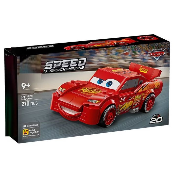 Конструктор LEGO Молния Маккуин деталей 270 шт