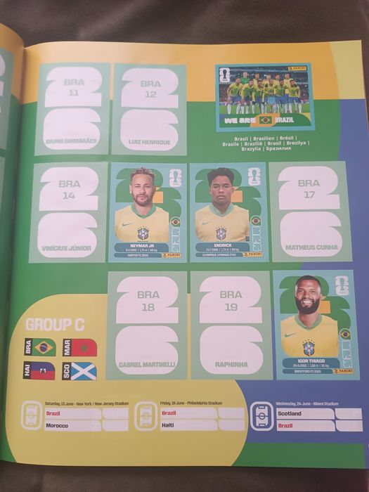 Album Panini world cup 2026