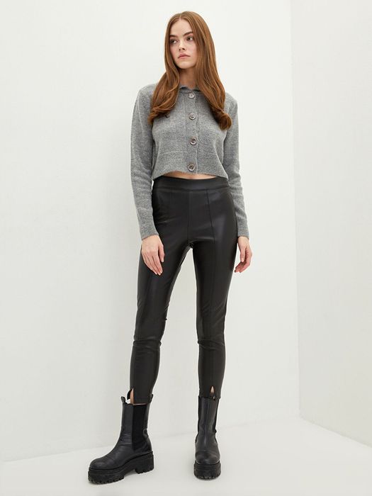 LcWaikiki 38 Pantaloni din piele ecologică