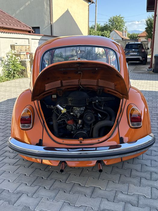 Vand/Schimb Volkswagen Kafer 1302, din 1972, 1.3 benzina, motor boxer, inmatriculat ca vehicul istoric.