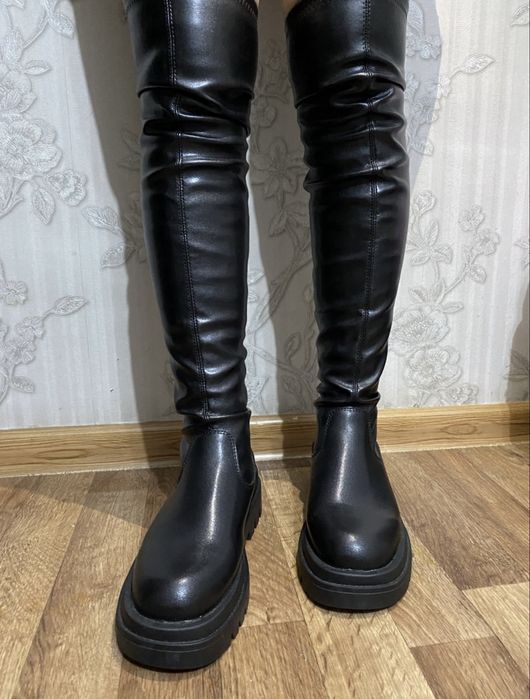 Ботфорты сапоги новые