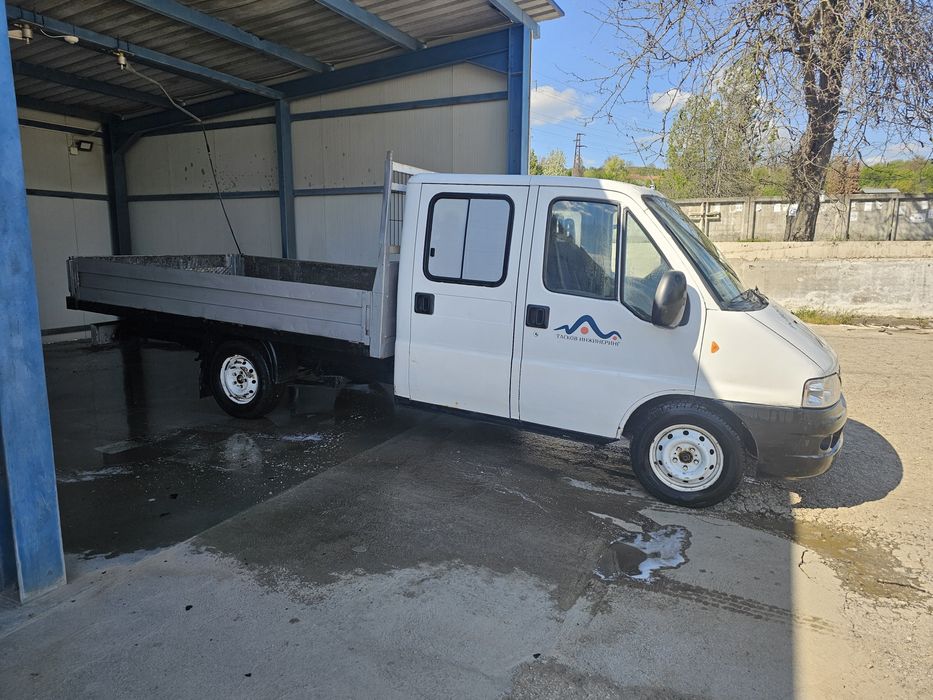 Пежо Боксер 2.8Tdi 6+1местен Климатик
