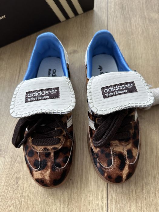 Adidasi Samba x Wales Bonner pony leopard