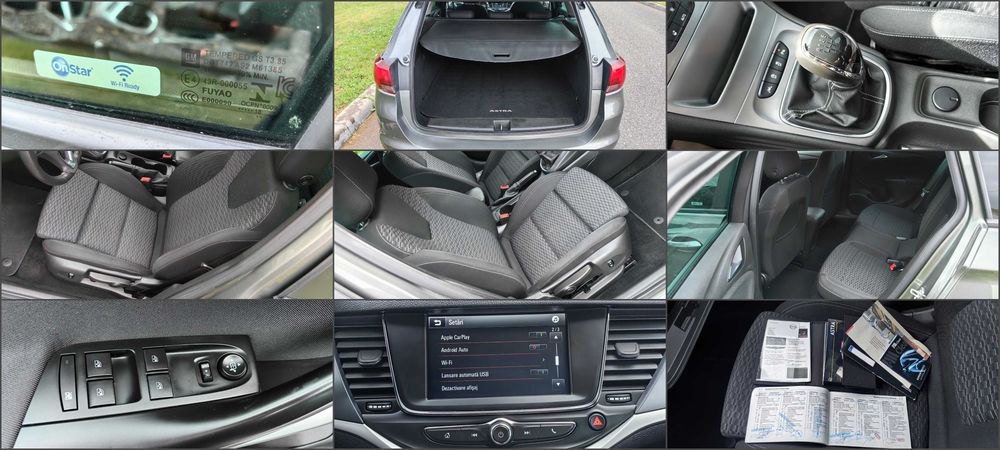 Opel Astra K * 2018 * Euro 6 * Senzori * Carplay si Android Auto
