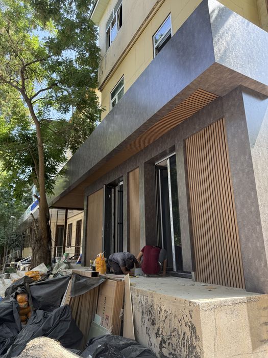 Alkopon (Alucobond) fasad xizmati — Sifatli va Tez