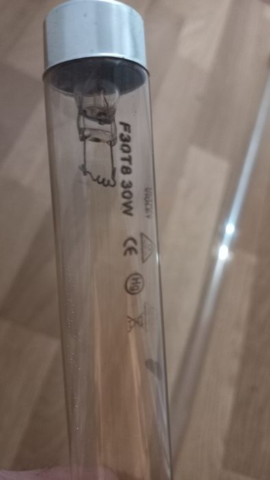 Лампы Кварцевые Ультрафиолетовые Бактерицидные 30 Вт. Длина 90 см