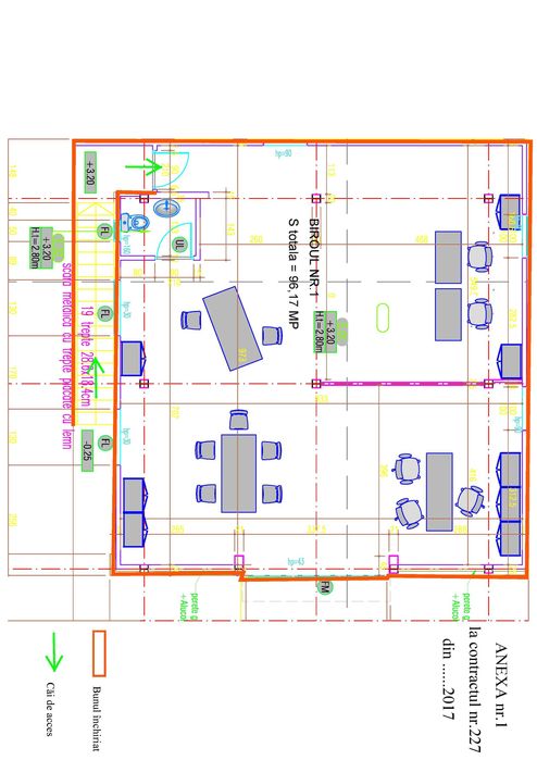 spatiu birou de inchiriat 1 luna gratie